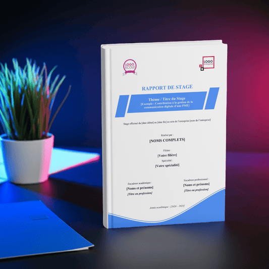 Modèle de Rapport de Stage – Prêt à l’emploi (Word) | Rapport étudiant professionnel